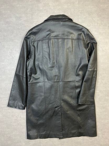 Vintage 100% Leather Coat