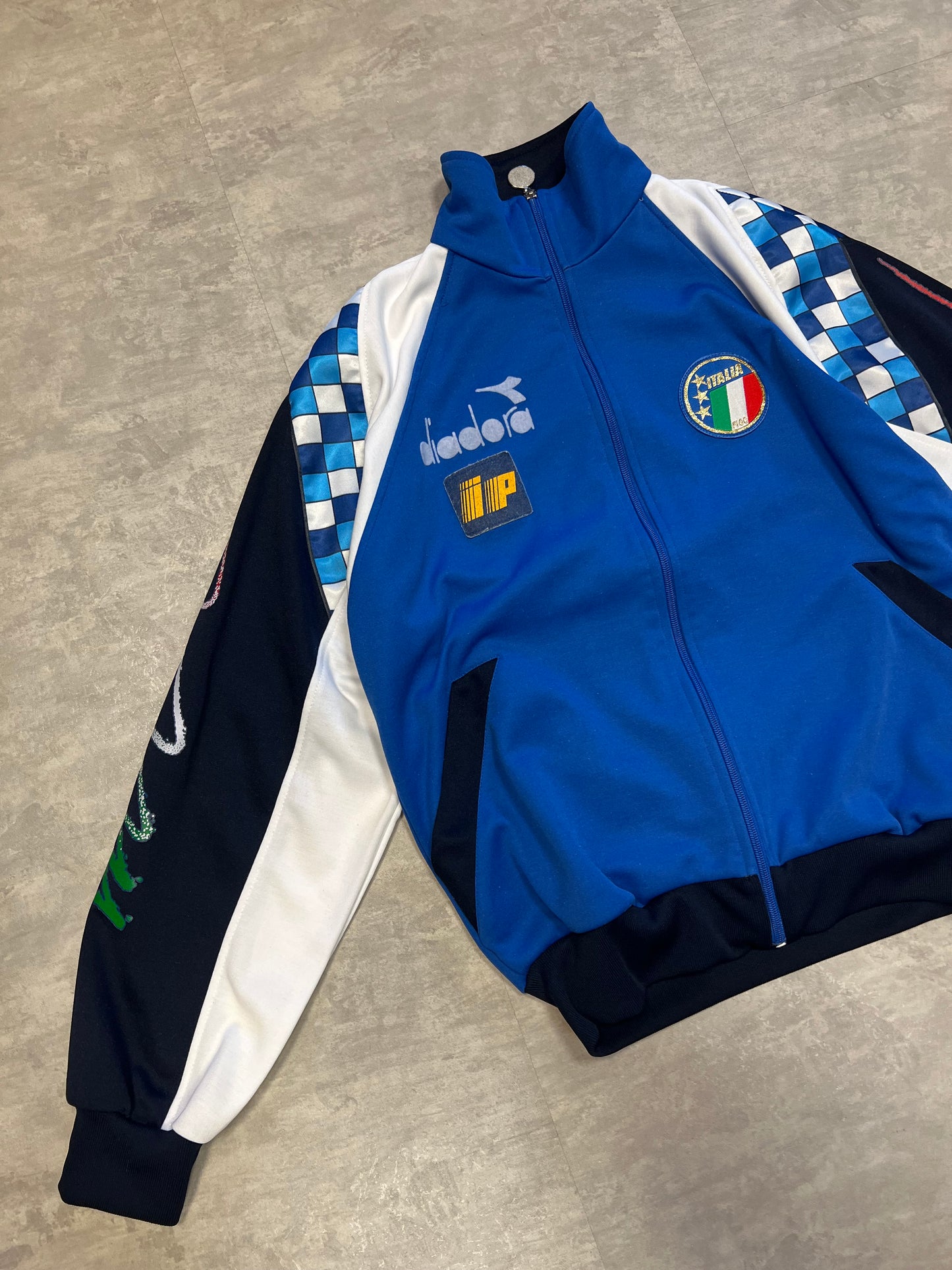 Full zip jacket Italy football team 90’