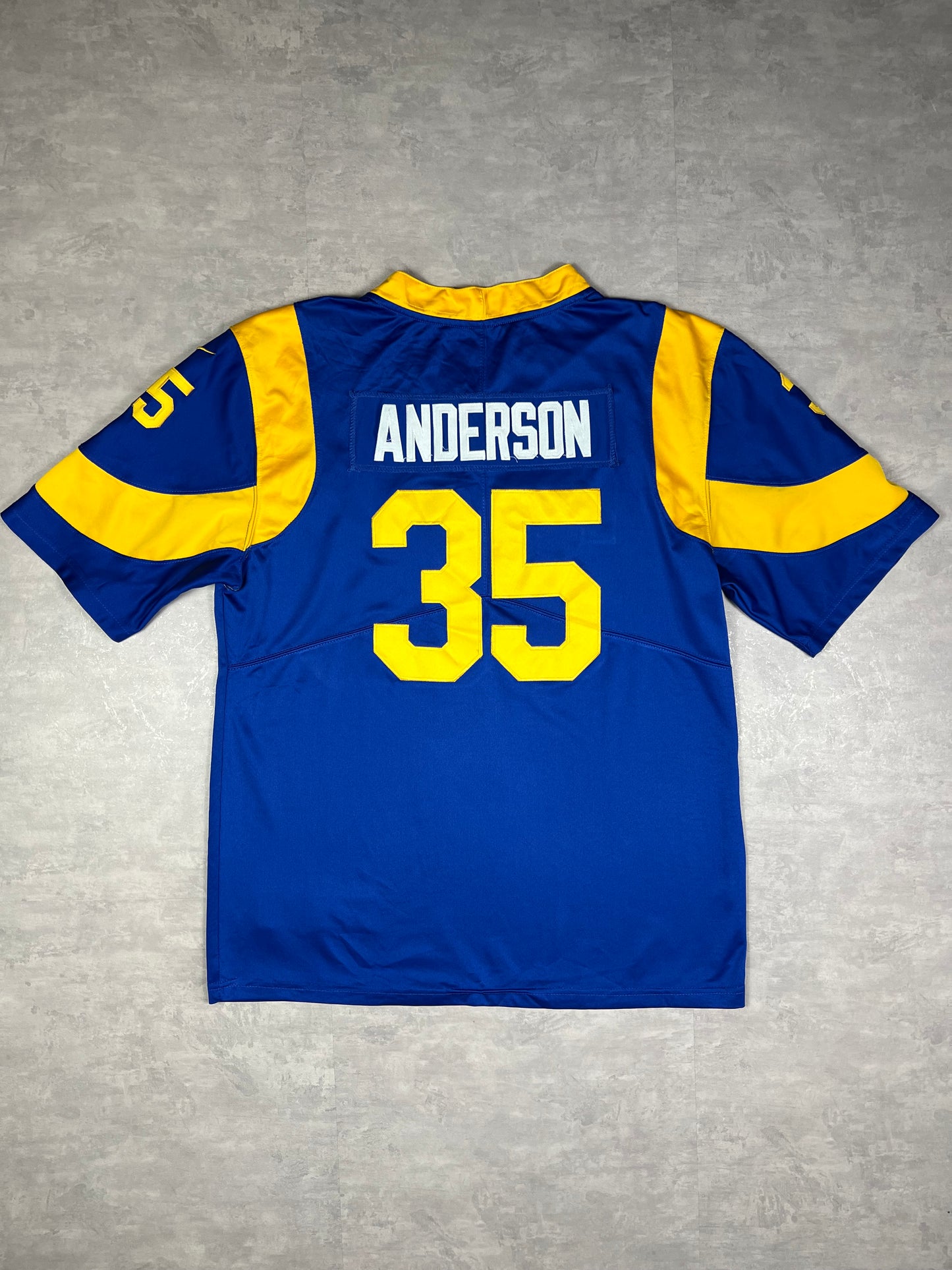 Nike NFL Anderson jersey embroidered details