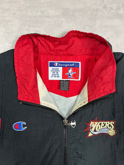 Rare 76ers nylon jacket