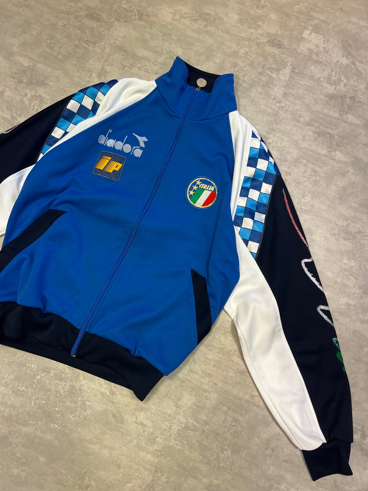 Full zip jacket Italy football team 90’