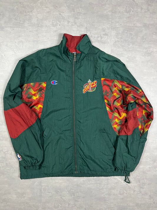 Rare Seattle Super Sonics Champion jacket 100% nylon