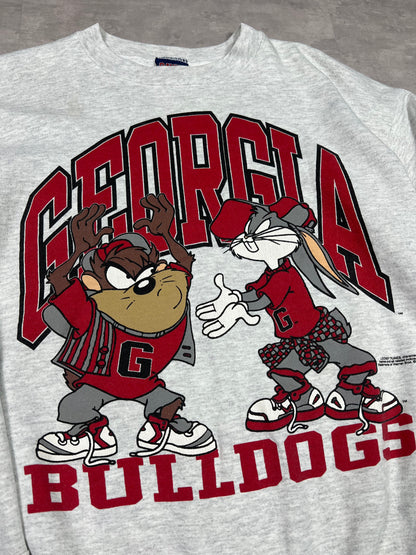 Felpa college Georgia Bulldogs Looney Tunes 1993