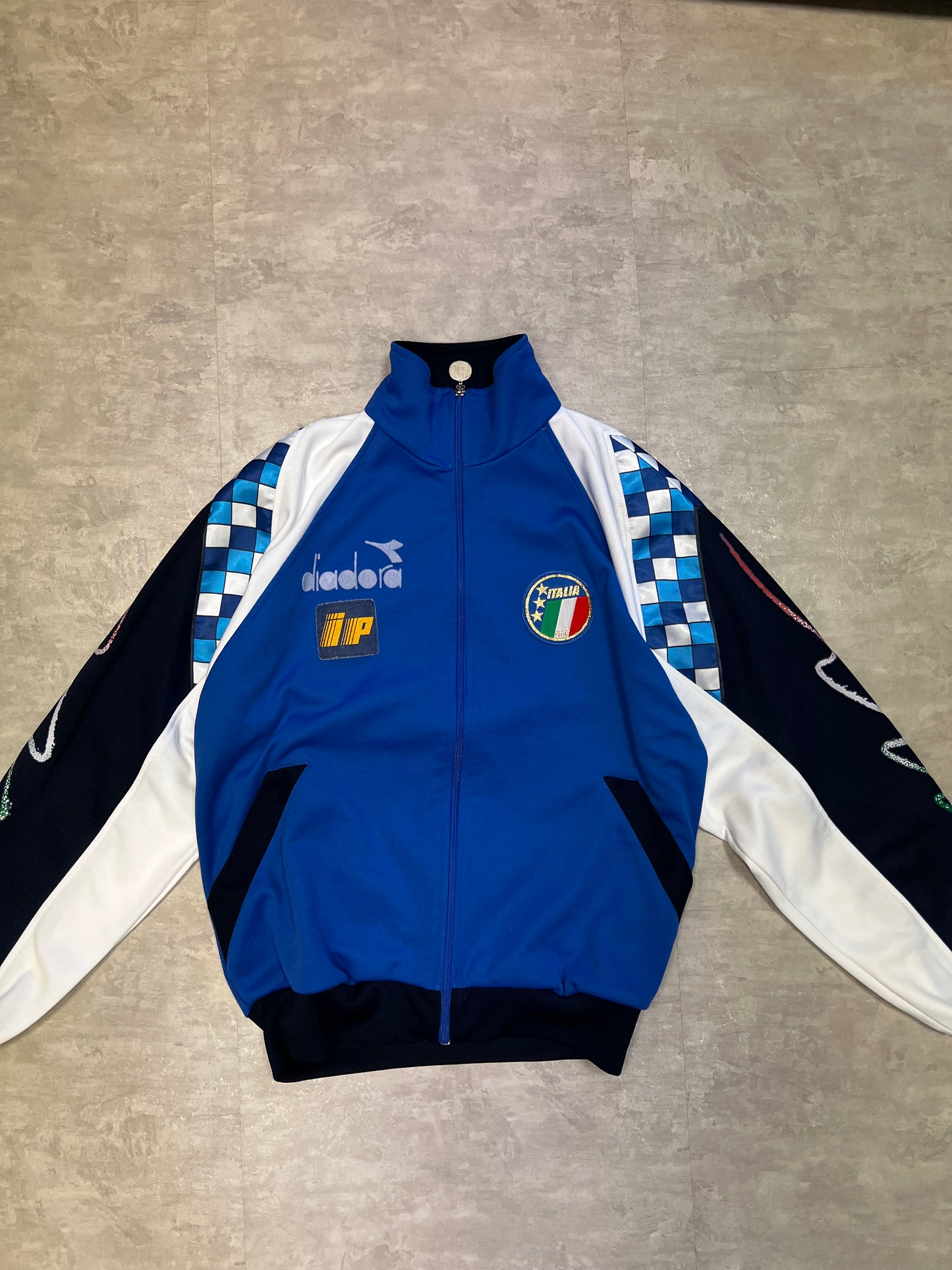 Full zip jacket Italy football team 90’