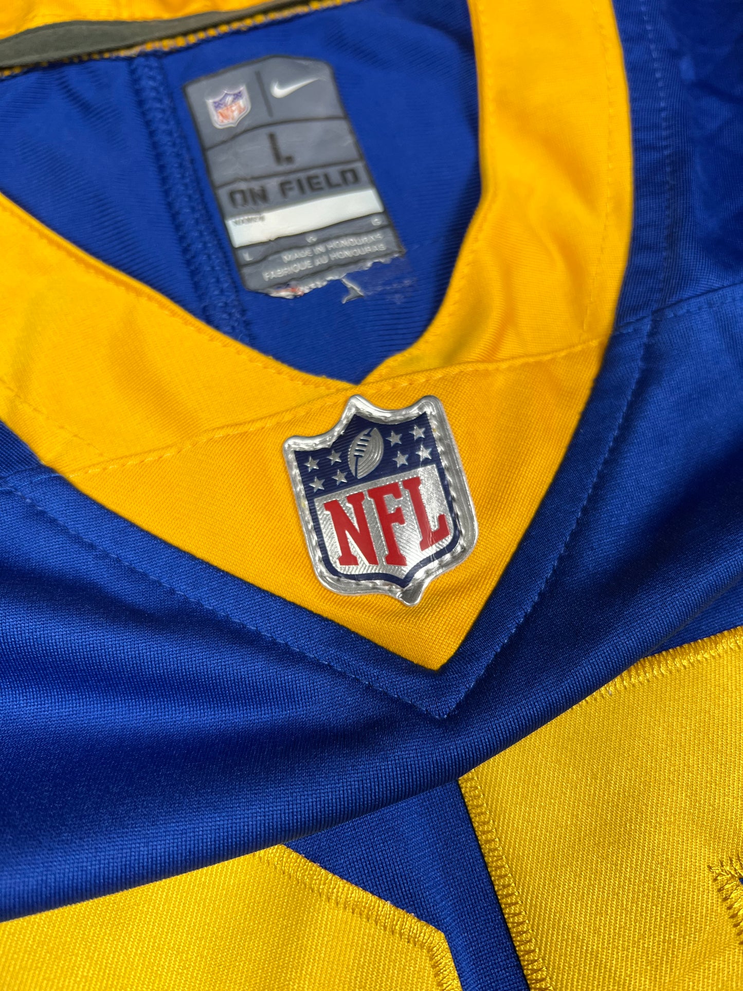 Nike NFL Anderson jersey embroidered details