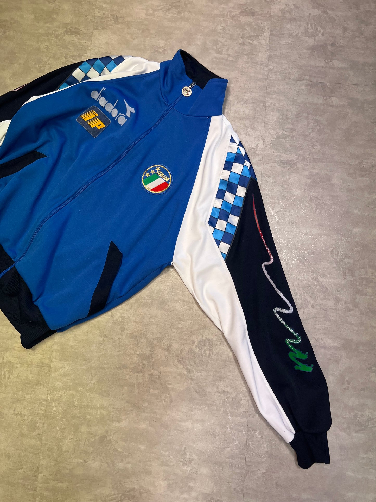 Full zip jacket Italy football team 90’