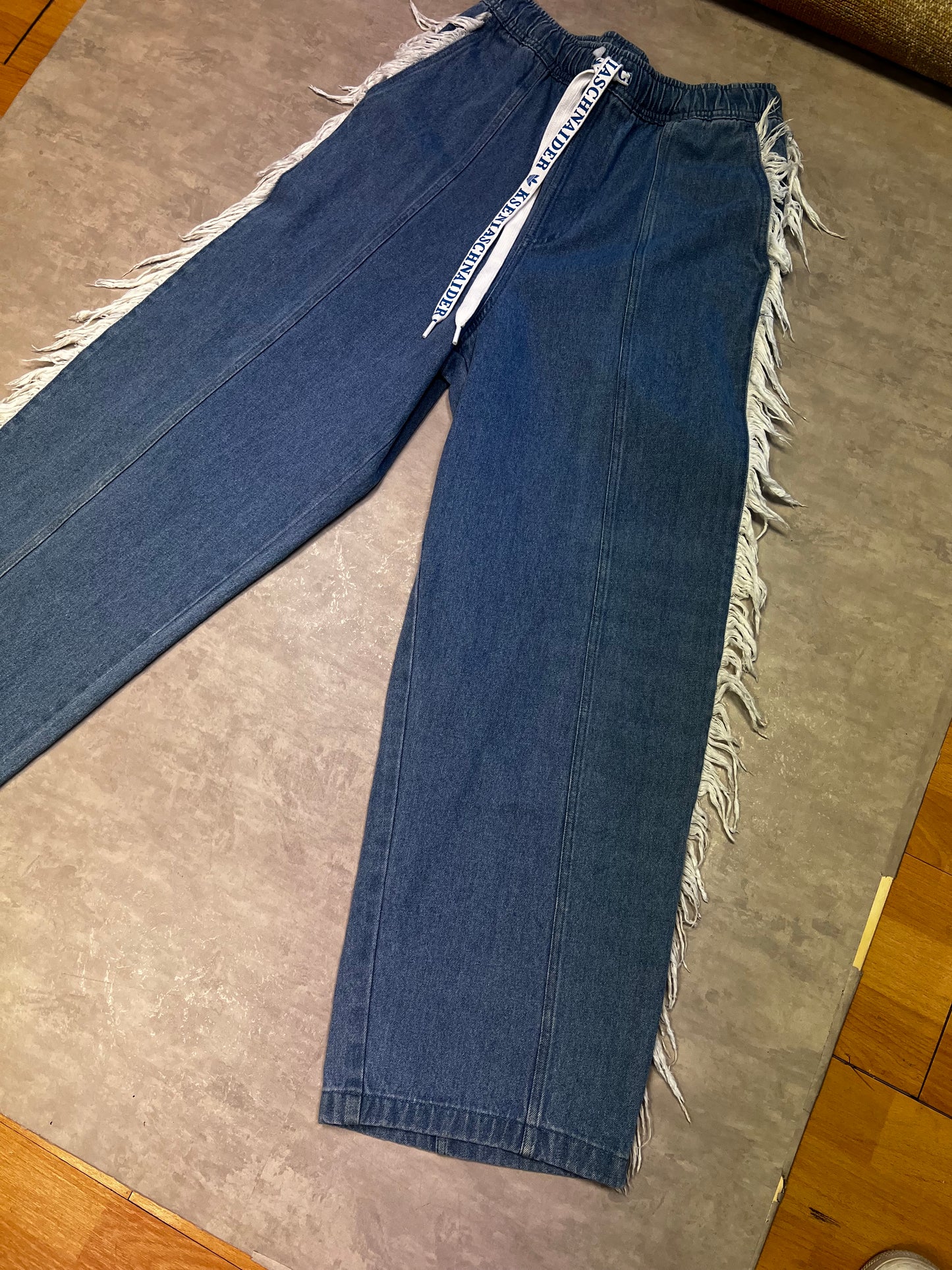 Adidas Ksenia baggy denim jeans