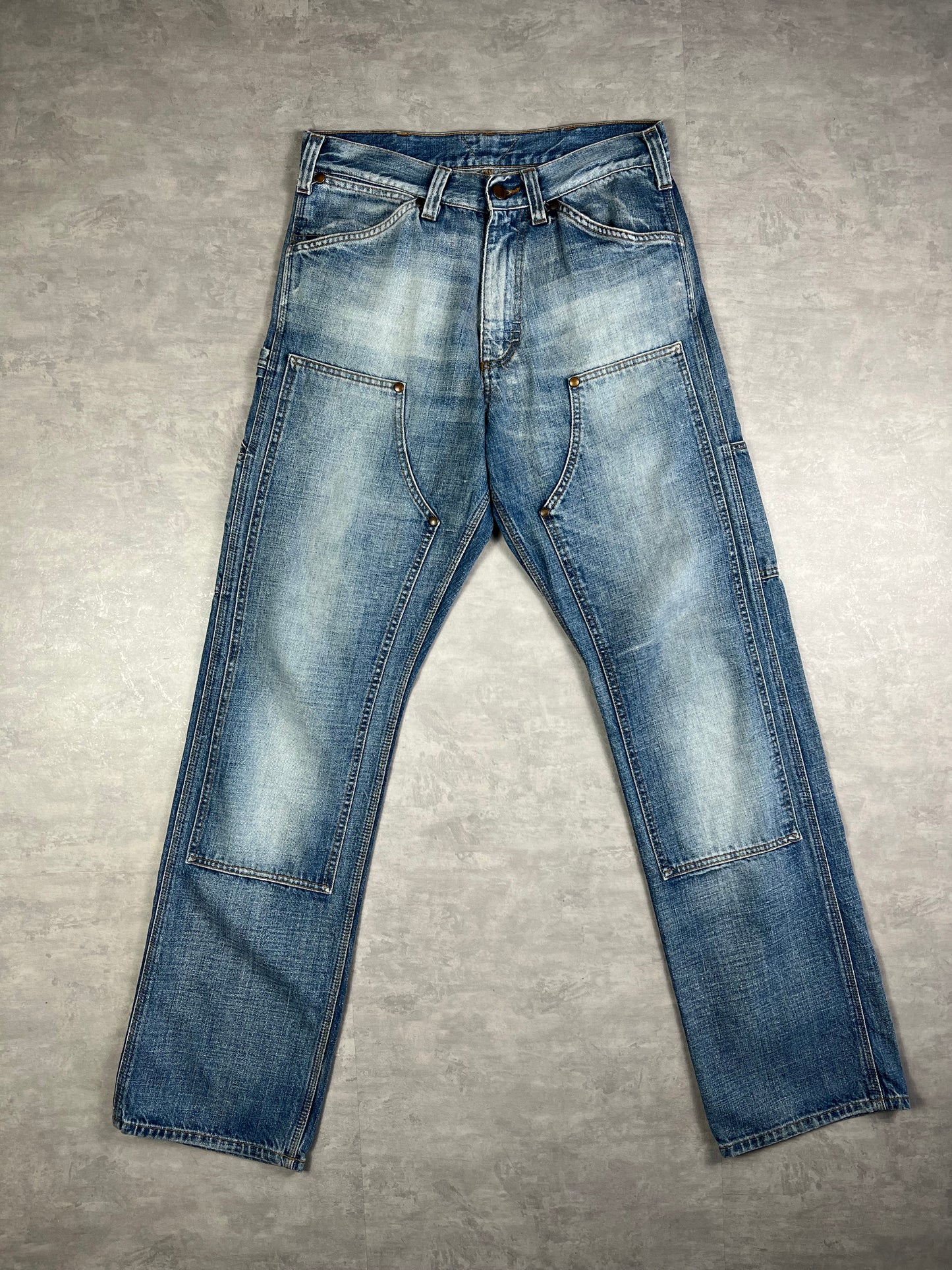 Meltin’ pot double knee denim