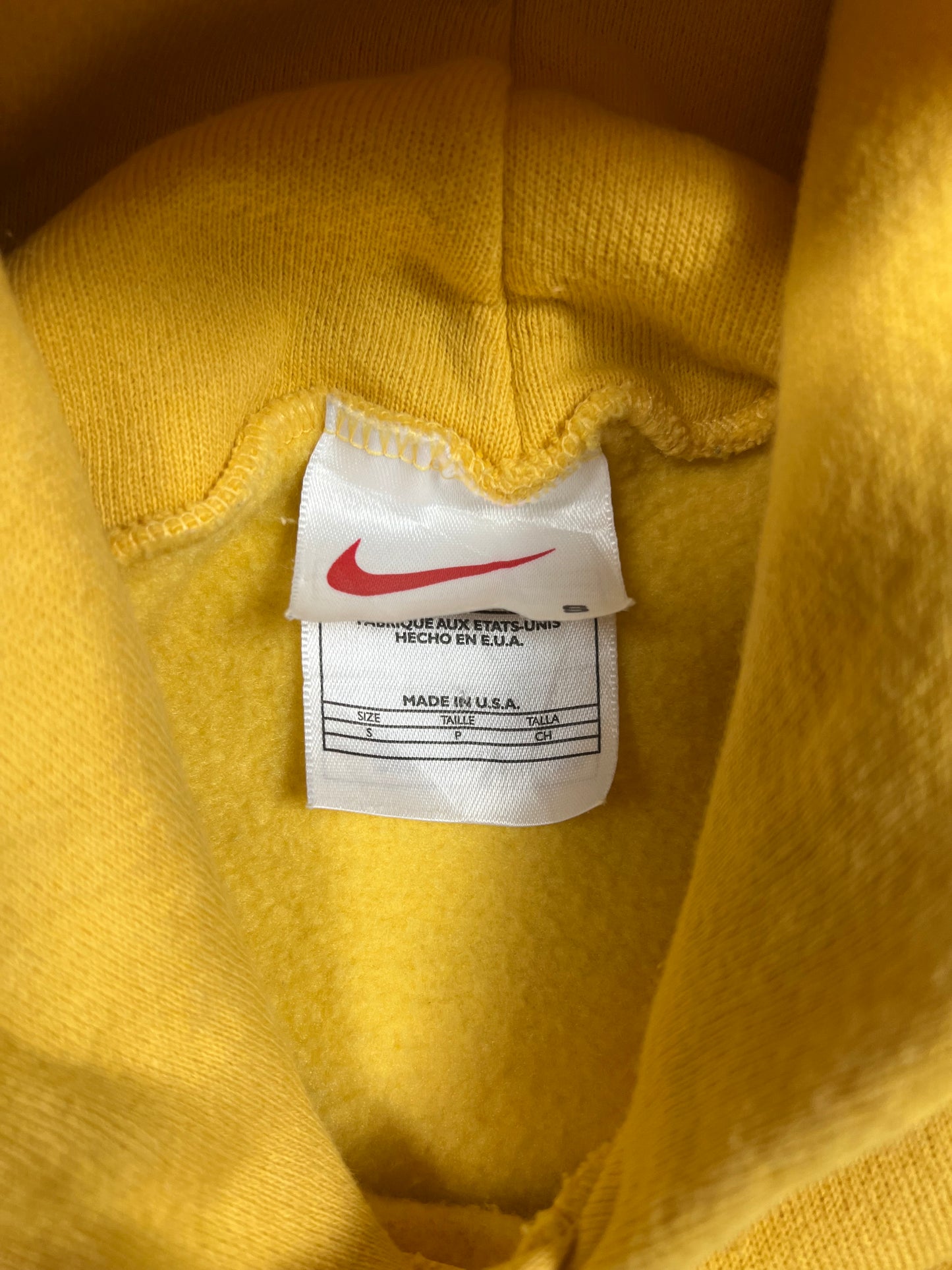 Nike swoosh hoodie made in USA