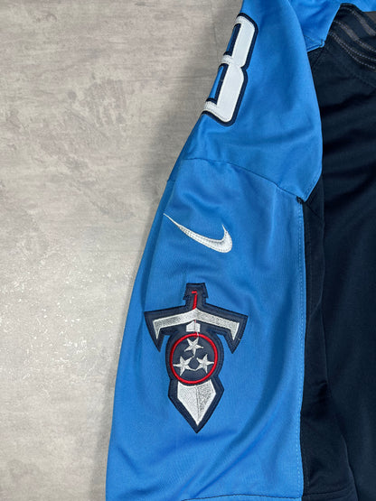 Nike Titans jersey embroidered details