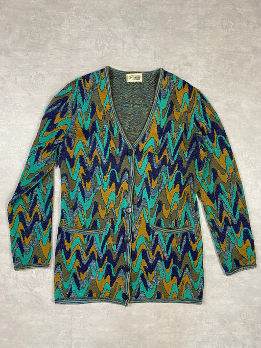 Missoni sport vintage cardigan sweater