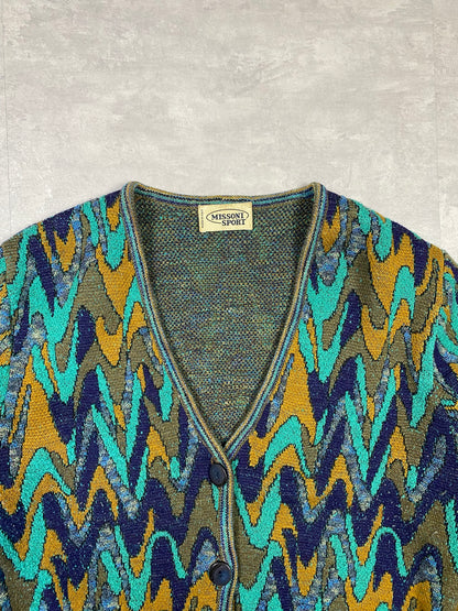 Missoni sport vintage cardigan sweater