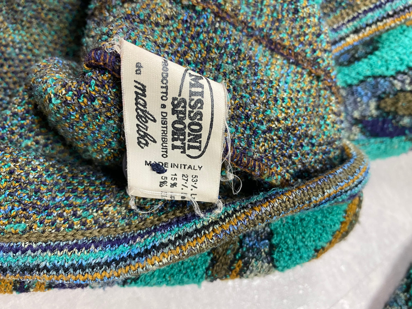 Missoni sport vintage cardigan sweater