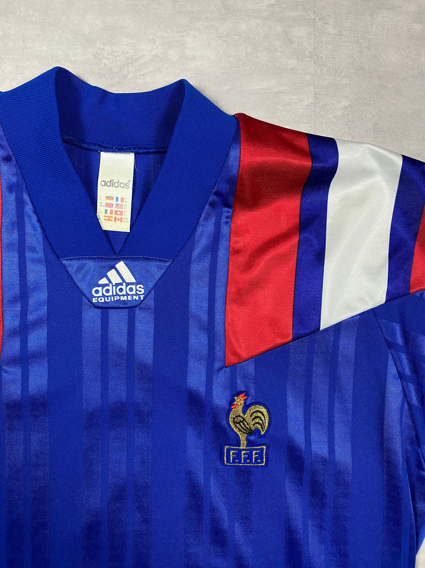 Adidas France euro 92 jersey