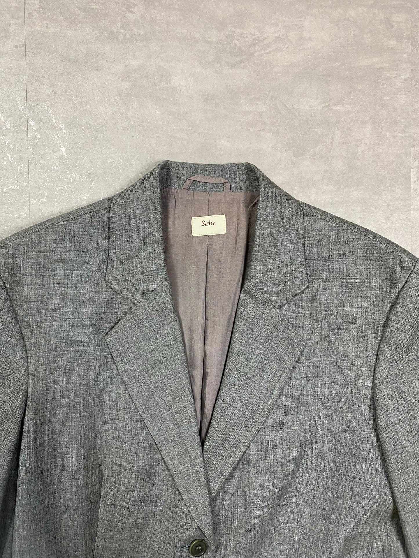 Sisley grey blazer