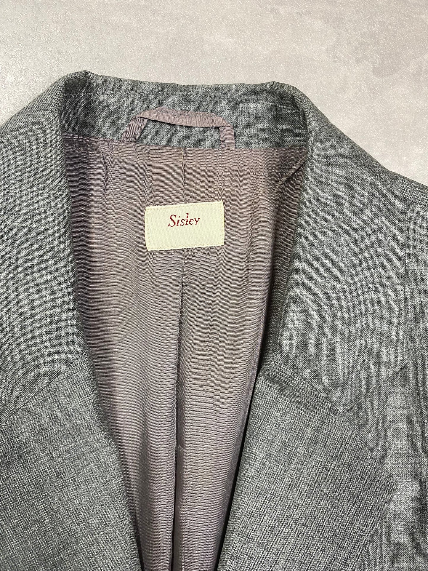 Sisley grey blazer