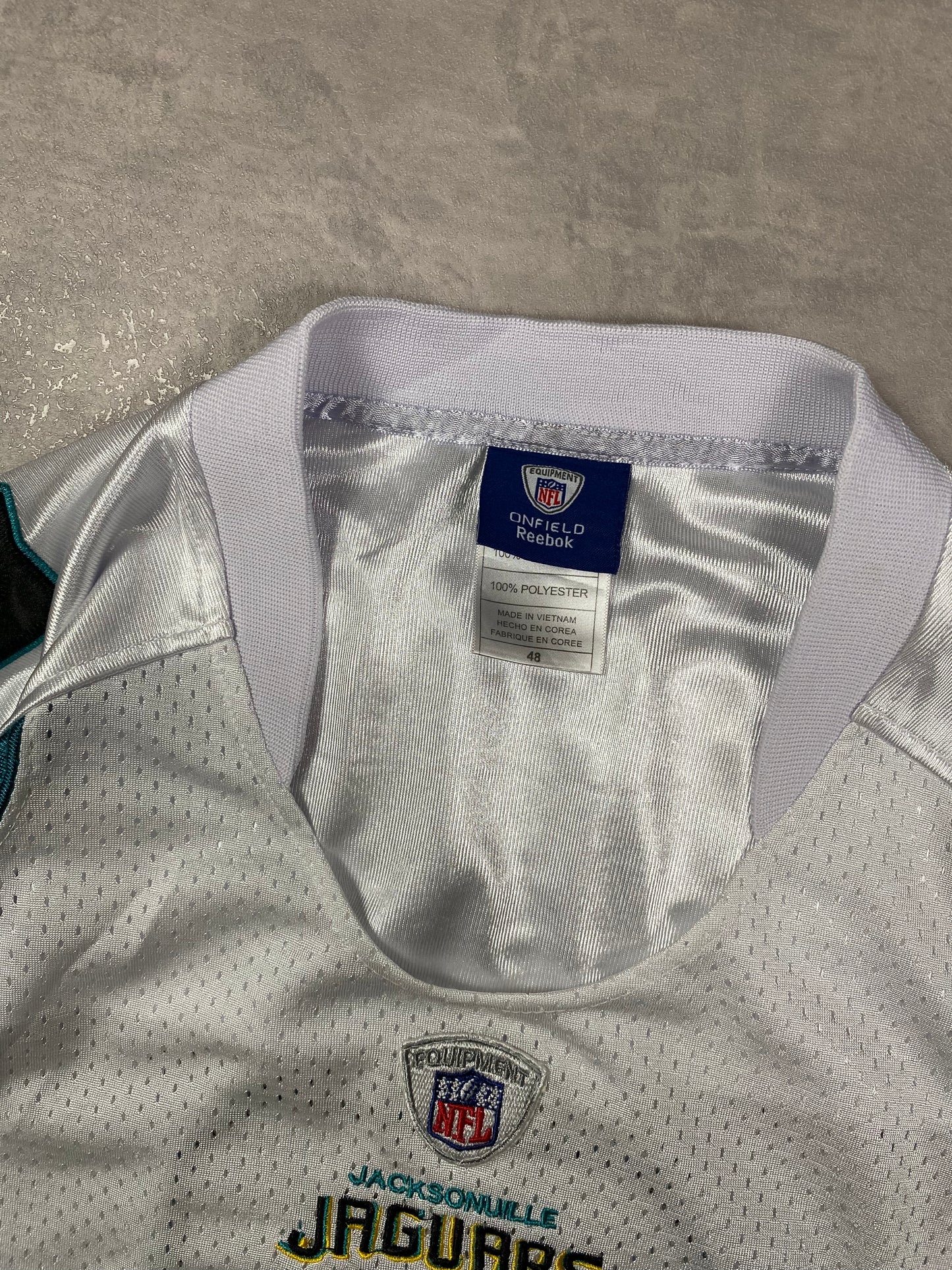 Reebok Jaguars on field jersey