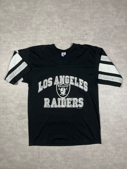 1995 Rare LA Raiders 3/4 sleeve T-shirt Made in USA