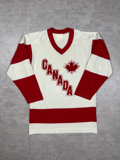 Canada 1980 hockey home kit jersey