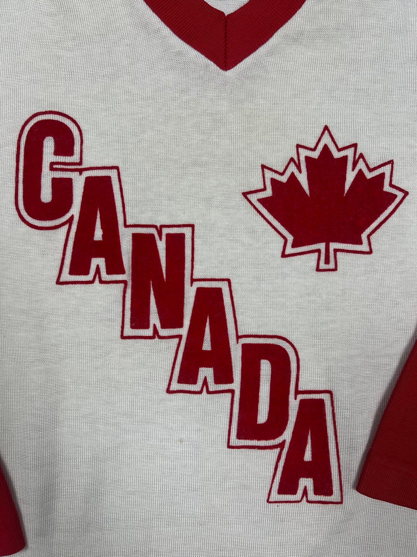 Canada 1980 hockey home kit jersey