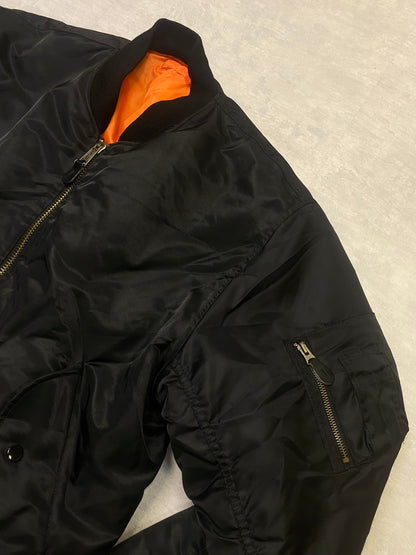 MA-1 Bomber Jacket Black Reversible