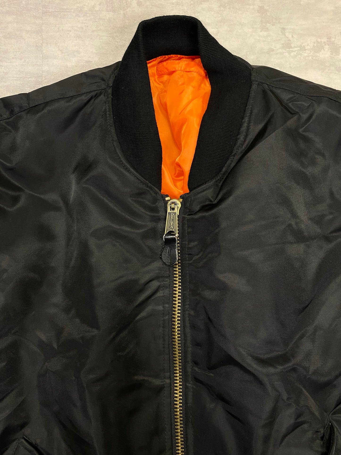 MA-1 Bomber Jacket Black Reversible