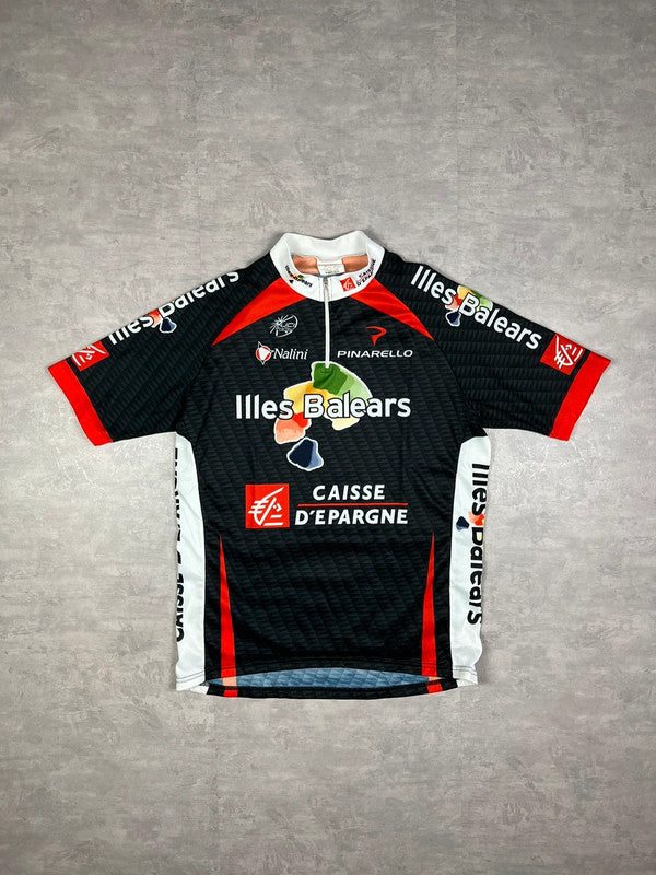 Vintage UCI Illes Balears-Caisse d'Epargne cycling team shirt Nalini