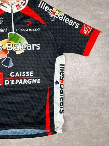 Vintage UCI Illes Balears-Caisse d'Epargne cycling team shirt Nalini