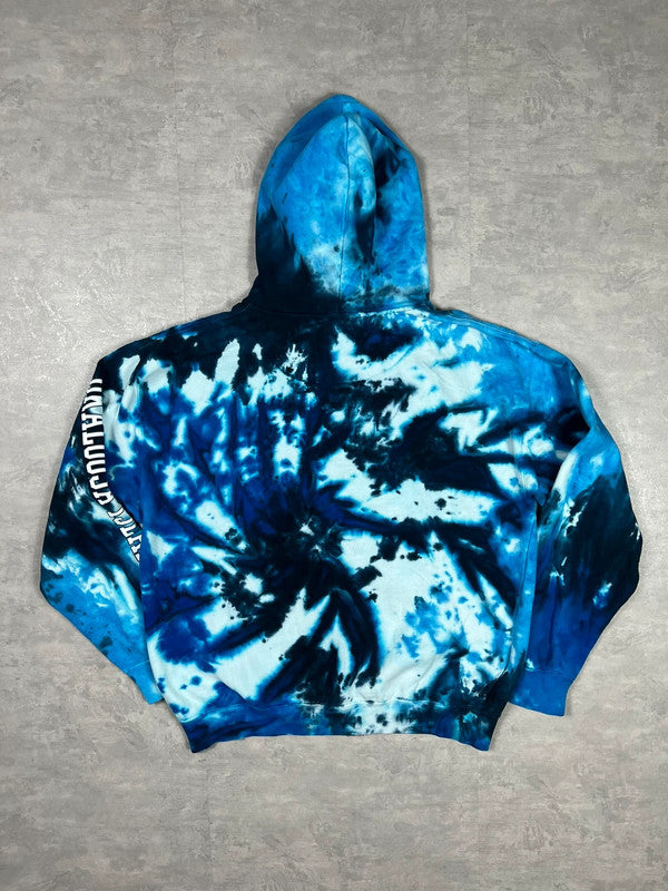 Tie-dye Florida full zip hoodie