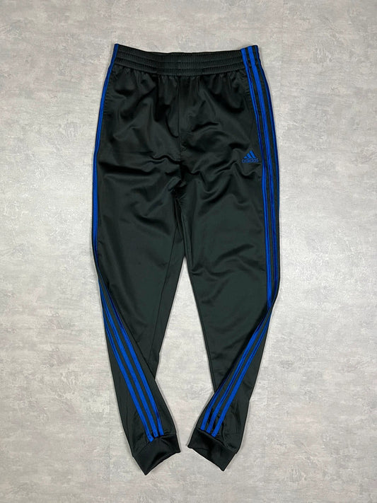 Adidas joggers black and blue