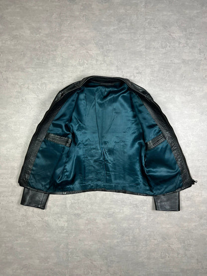 Real leather vintage jacket