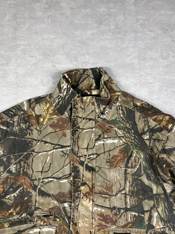 Real tree hunter bomber jacket