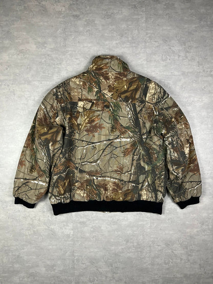 Real tree hunter bomber jacket