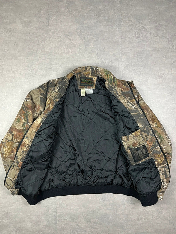 Real tree hunter bomber jacket