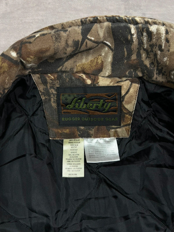 Real tree hunter bomber jacket