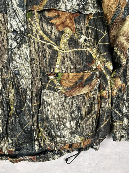 Real tree hunting jacket double season (fleeced)