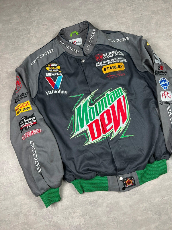 Mountain Dew Dodge racing jacket