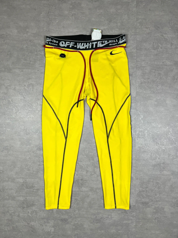 Nike Women's x Off-White Pro Tights 'Opti Yellow'