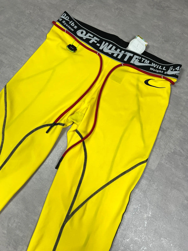 Nike Women's x Off-White Pro Tights 'Opti Yellow'