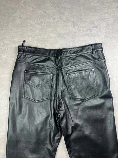 100% Real Leather pants