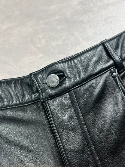 100% Real Leather pants