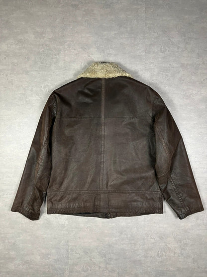 Leather Air Force pilot jacket