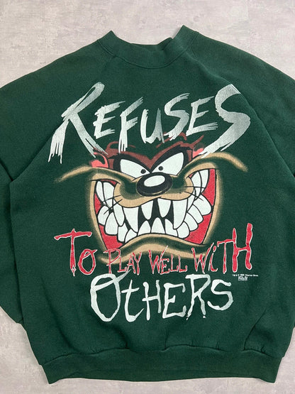 Looney tunes boxy vintage sweatshirt made in USA