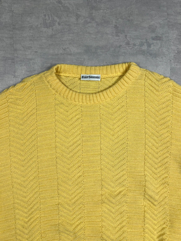 Vintage yellow jumper