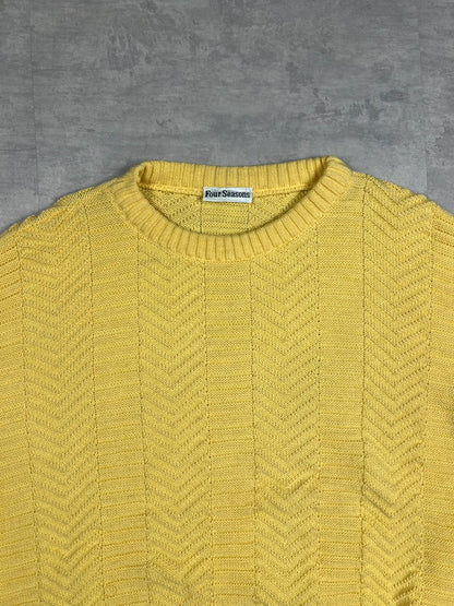 Vintage yellow jumper